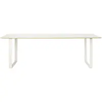 Muuto 70/70 eettafel 170x85 cm White laminate-Plywood-White