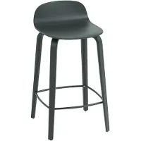 Muuto Visu barkruk 65 cm Dark green-Dark green