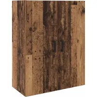 vidaXL Wandkast Oudhout 69,5 x 34 x 90 cm Bewerkt hout
