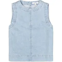 Garcia Top blauw denim