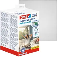 TESA Pollenscherm - Antraciet - Plakbevestiging - 1,2x2,4m