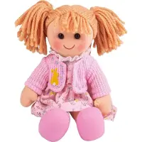 Bigjigs babypop stoffen pop Ella 30cm