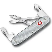 Victorinox Companion Alox Slim Zakmes - 93 mm - 6 functies - Zilver