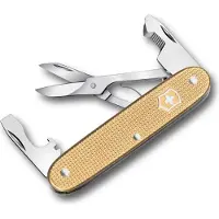 Victorinox Companion Alox Slim Zakmes - 93 mm - 6 functies - Goud