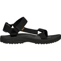 Teva Heren Winsted Sandaal Zwart (44.5), Stof, Plat, Casual, Strandkleding 1017419