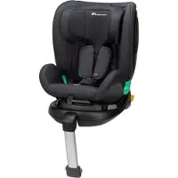 Bebeconfort Atlas 360 i-Size - Autostoeltje - Mineral Black - Vanaf de geboorte tot ca. 12 jaar