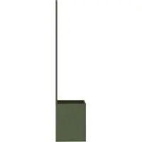 vidaXL Tuin Privacy Scherm Fretwerk Olijfgroen 32 x 32 x 150 cm