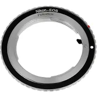 Fotodiox Lens Mount Adapter Nikon F to Canon EOS (EF, EF-S) Mount (NikF-EOS-FC10)