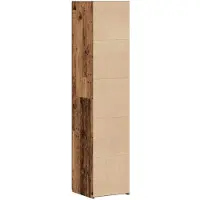 vidaXL Highboard Oudhout 40 x 42,5 x 185 cm
