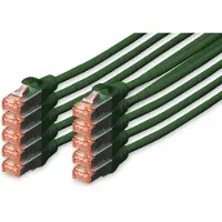 Digitus DK-1644-010-G-10 netwerkkabel Groen 1 m Cat6 S/FTP (S-STP)