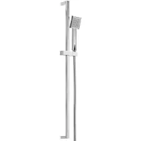 Tres Cuadro-Mini Glijstangset met handdouche 134522 Chroom