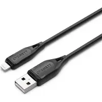 Cygnett Essentials Gen 2, 1 meter, Lightning, USB-A, Zwart