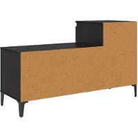vidaXL Schoenenkast 102 x 36 x 60 cm Bewerkt hout Zwart eiken