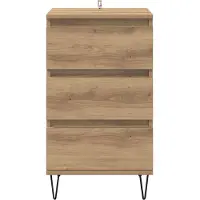 vidaXL Dressoir Artisan Eiken 40 x 35 x 70 cm