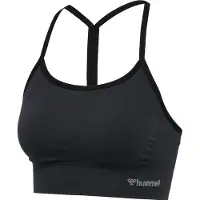 Hummel Sporttop 'Tiffy' grijs / zwart