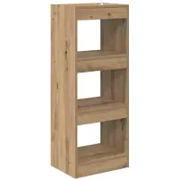 vidaXL Boekenkast 3-laags 37 x 30 x 103 cm Bewerkt hout