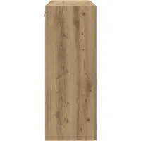 vidaXL Dressoir Artisan Eiken 69,5 x 34 x 90 cm Bewerkt hout