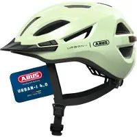 ABUS Fietshelm URBAN-I 4.0 pistacchio green S - 51-55 cm - lichtgroen - Geschikt voor gebruik op elektrische fietsen - stadsfietsen - 250 g