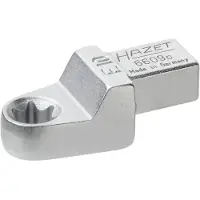 Hazet Insteekringsleutel 6609C-E10 · 9 x 12 mm insteekvierkant massief · Buiten-TORX-profiel · SW E10