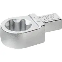 Hazet Insteekringsleutel 6609C-E22 · 9 x 12 mm insteekvierkant massief · Buiten-TORX-profiel · SW E22