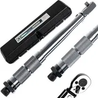 Xtrobb Multifunctionele Sleutel met Ratel - Staal - 1/4'' - Chroom