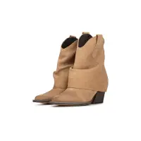 PS Poelman Cowboylaarzen beige