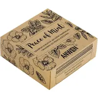 Anwen Peace of Mint shampoo bar voor normale tot vette huid 75g + blik