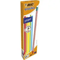 BIC - Stripes - Potloden - 12 stuks - Evolution