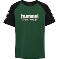 Hummel Functioneel shirt donkergroen / zwart / wit