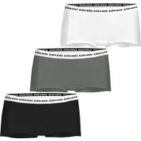 Björn Borg Cotton Stretch Logo Boxer Shorts 3-pack Zwart | Maat: 170