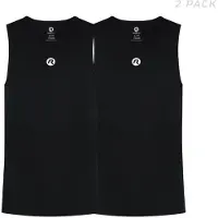Rogelli Core II Dames en Heren 2 pack Ondershirt Wielrennen - Mouwloos - Zwart