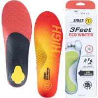 Sidas 3feet Eco Winter High, binnenzool, rood