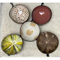 Safaary Coconut bowl mozaik Ø 13 x 7cm