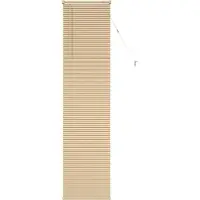 vidaXL Venetiaanse jaloezie Lichtbruin met Patroon 213 x 40 cm 25 mm
