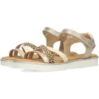 POSH by Poelman Sandalen beige / goud / zwart