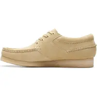 Clarks Veterschoen 'Wallabee' sand