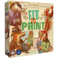 White goblin games Fit to Print - Bordspel