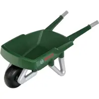Klein Toys Bosch Tuin kruiwagen - 80x34x31,5 cm - robuust kunststof - groen zwart