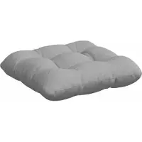 vidaXL Zitkussens 4 pcs Stof Wolkgrijs 45 x 45 x 12 cm