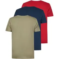 Petrol Industries Shirt navy / olijfgroen / grenadine