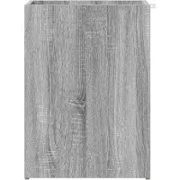vidaXL Opslaghaak & Rek Grijs Sonoma 40 x 20 x 55,5 cm Bewerkt hout