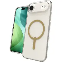 Zagg Milan Snap iPhone Air Hoesje Goud Glitter