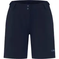 CMP - Women's Free Bike Bermuda w/ Inner Mesh Underwear - Fietsbroek 34, blauw