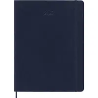 Moleskine 12 Maanden Agenda - 2027 - Wekelijks - XL - Zachte Kaft - Saffier Blauw