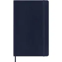 Moleskine 12 Maanden Agenda - 2027 - Wekelijks - Large - Zachte Kaft - Saffier Blauw