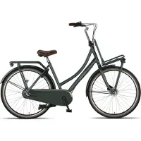 Altec Transportfiets dames Retro 28 Inch 53 cm Dames 3V Rollerbrake Bosgroen