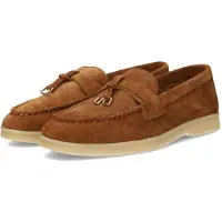 PS Poelman Mocassins 'Zalama' lichtbruin