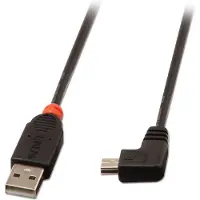 Lindy Kabel USB 2.0a naar Mini USB B LINDY 31971 1 m Zwart