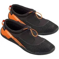 BECO BEERMANN neopreen waterschoenen Beach - oranje/zwart - maat 45