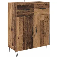 vidaXL Dressoir, gerecycled hout, 69,5 x 34 x 90 cm, houtvezel